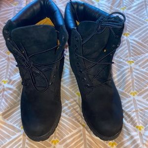 TIMBERLAND BOOTS black size 7.5M